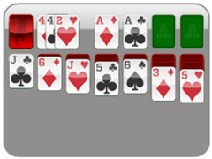 Play 3 Card (1 Pass) Klondike
